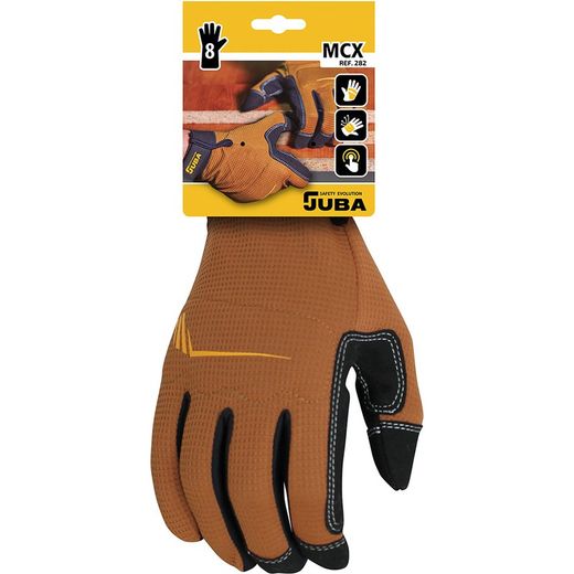Gant de travail tactile en similicuir/élasthanne taille 10 Juba