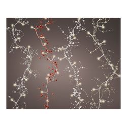 Guirlanda a pilhas fixa 20 LEDs modelos sortidos decorativos internos luz branca quente 0,95m