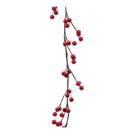 Decoração Guirlanda Com Bagas 3x10x130cm