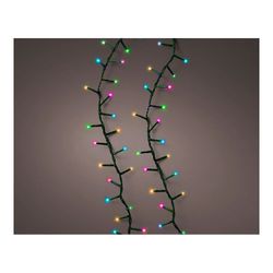 Guirnalda Led Compact Parpadeante Multicolor Pastel 16m 500l Cable Verde