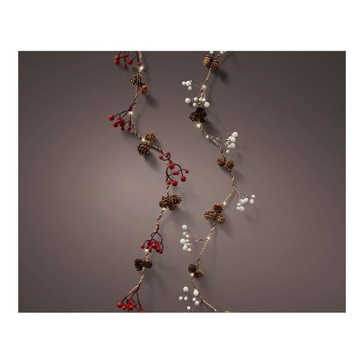 Guirnalda Microled Decorativa Blanco Calido 55l 8m