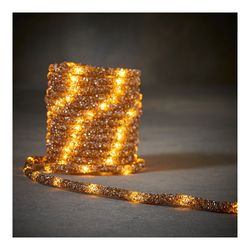 Guirnalda tipo cuerda con led incorporada ip44