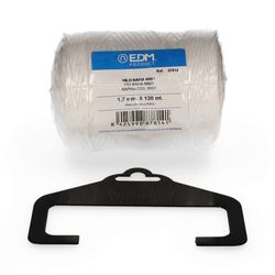 Hilo rafia 600/1 bobina 220gm/120mts blanco