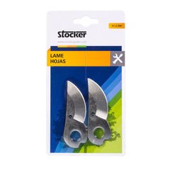 Lâminas de tesoura 2 peças, em blister, para art. 79004. Stocker