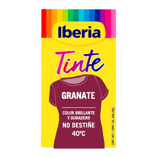 Teinte Iberia 40°C Grenat