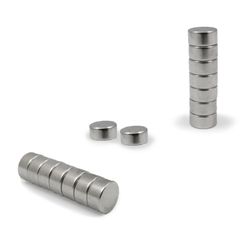 Iman de neodimio 8x4mm