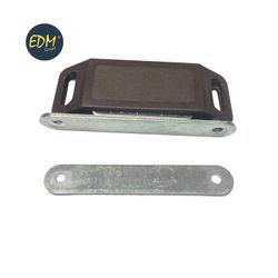 Iman para puerta marron (dos piezas) 45x15mm