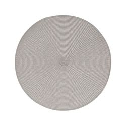 Coleção 'Tresser Grey' Redondo Individual Diam.38cm