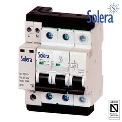 Interruptor automático monofásico 2 Polos 2p 40a C 10ka Solera Combi2p40t15