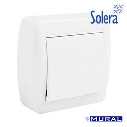 Interruptor Bipolar 74x72x28mm S. Mural Solera Mur22u