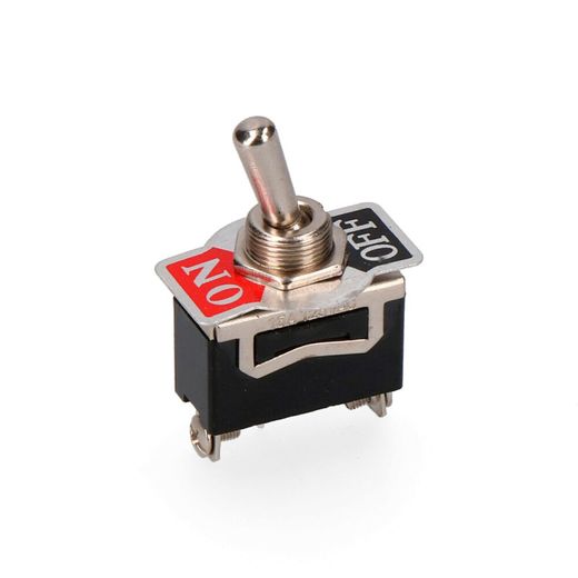 Interrupteur d'angle métallique unipolaire 10a 250v