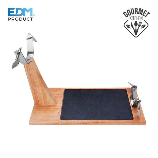 Porte-jambon haut de gamme avec base en céramique edm