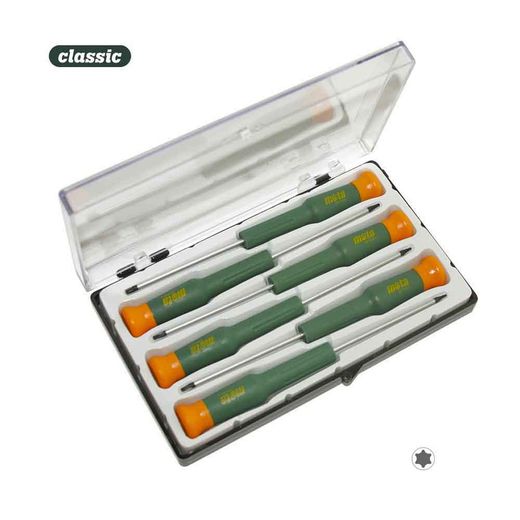 Conjunto de 6 chaves de fenda torx djpt de precisão