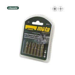 Jeu de 6 embouts ph 1-2-3 pcs 1-2-3 x 50mm bpj2