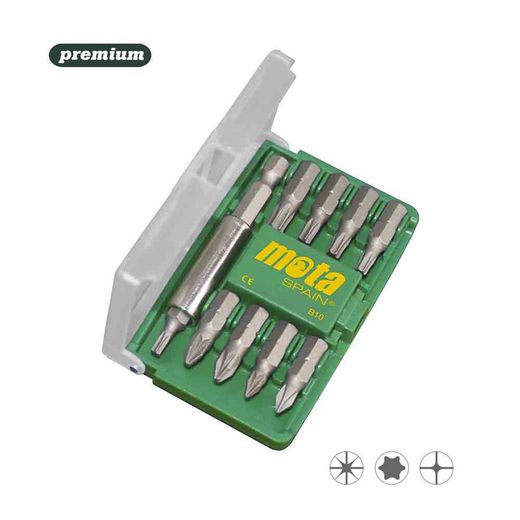 Set de 9 embouts divers + adapt. B10