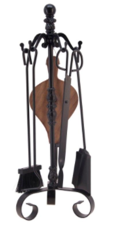 Set Cheminée Boule Cast 5p ref.35022