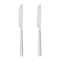 Conjunto de 2 facas de aço inoxidável