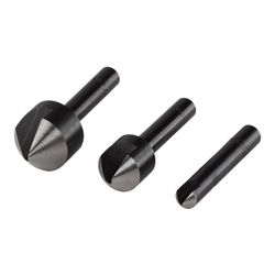 Juego De 3 Piezas De Avellanadores Ws, Ø 6, 12, 16mm 2504000 Wolfcraft