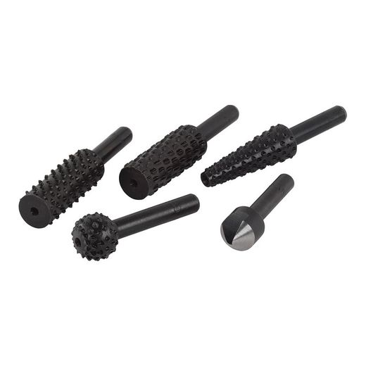 Conjunto de raspa e escareador Wolfcraft de 5 peças 2540000