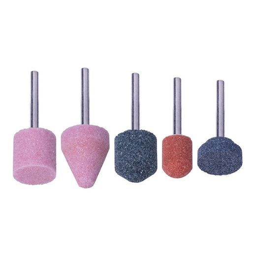 Conjunto de rebolo de cerâmica Wolfcraft 2142000 de 5 peças