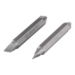 Juego De Puntas Dobles Solid, 2 Pzas. Pz / Ranura 2408000 Wolfcraft