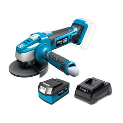 Kit amoladora 20v koma tools pro series con 1 bateria 4.0 ah y cargador 08772 edm