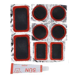 Kit de réparation de roue de vélo de base 9 pièces Xqmax