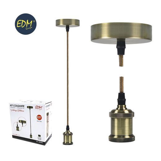 Novo kit pingente vintage de ouro