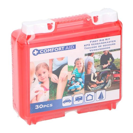 Kit de Primeiros Socorros 30 Peças