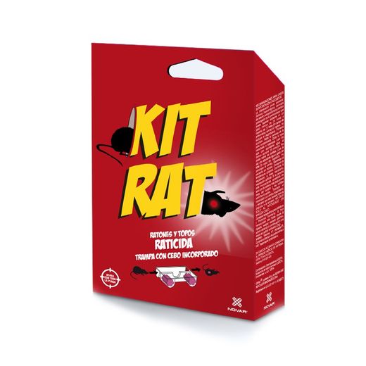 Kit piège rodenticide