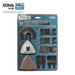 Kit17 accessoires pour outil multifonctionnel 08765 batterie Koma Tools Pro Series