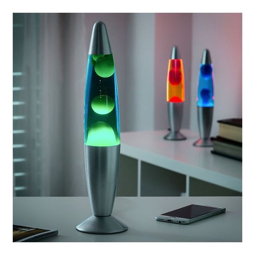 Lâmpada Magma Lava 25w-Verde V0100523 Innovagoods