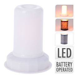 Lâmpada Led Efeito Fogo - Chama Real