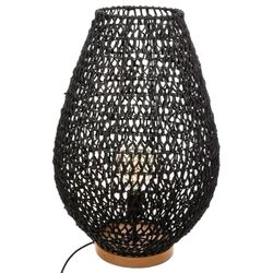 Lampadaire Noir E27 Col. 'Tressé' 55,5x37,5cm