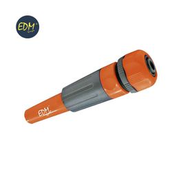 Lanza de riego regulable con abrazadera de 13mm 1/2" (blister) edm