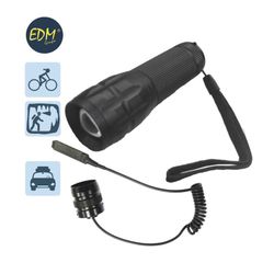 1 lanterna super led 3w (com regulador de foco)