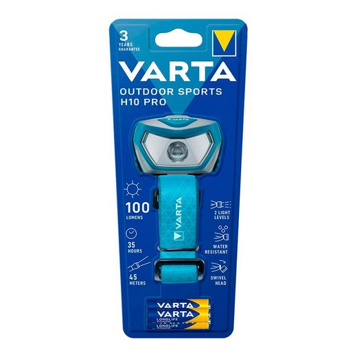 Lanterna para esportes ao ar livre H10 Pro Varta