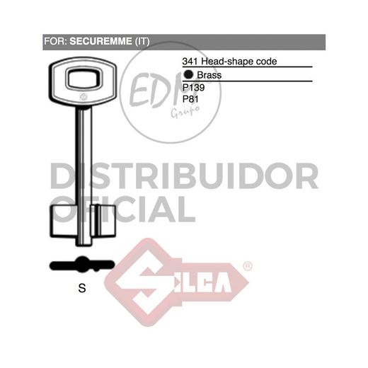 Llave doble pala s securemme