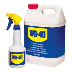 Frasco de 5l de lubrificante multiuso Wd40 + pulverizador Wd40 grátis