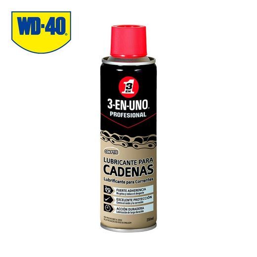Lubrifiant chaîne 250ml 3 en 1