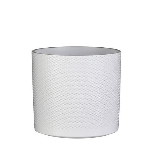 Vaso em Cerâmica Era Branco Ø23x21,5cm