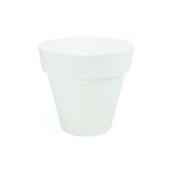 Pot d'injection blanc Ø14cm