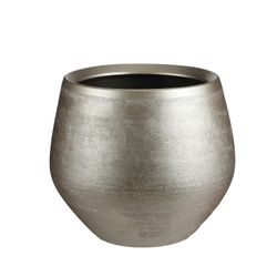 Jardinière Ronde Dorée Douro Ø33x28cm