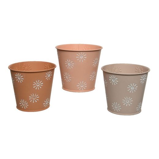 Floreira Individual Ø17,7x16cm Cores Sortidas