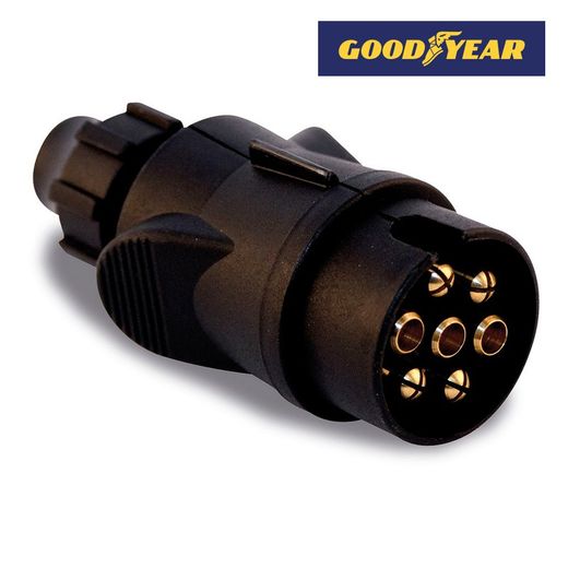 Raccord de remorque en plastique mâle 7 P Goodyear