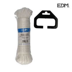 Madeja trenzado nylon 15mts blanco granate