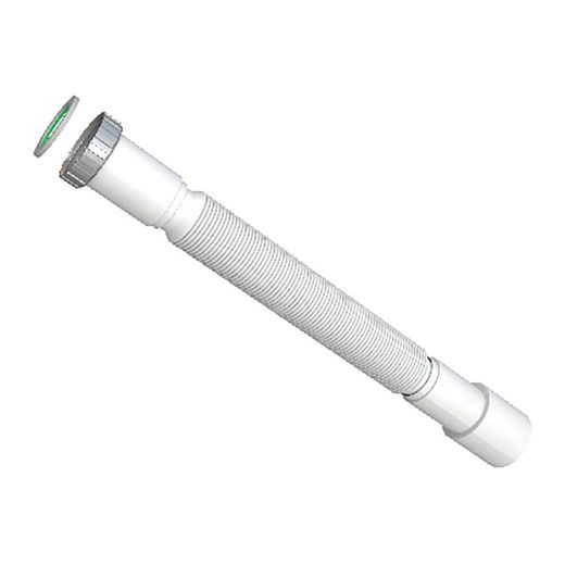 Magikone Flexível-Extensível 1"1/2 X 40-50 Metal Nut Branco