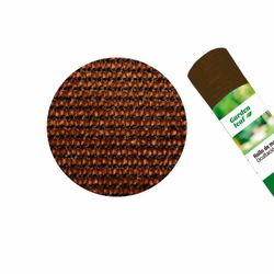 Malla plegable marron 80% 90gr 1x10mts