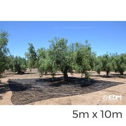 Manta Para Colheita de Frutas 5x10m Cor Preto