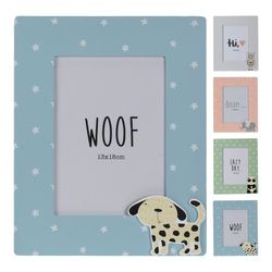 Porta-retratos de madeira para crianças em modelos variados de 20x25cm